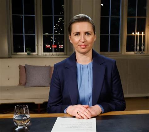 Prime Minister Mette Frederiksen’s New Years speech on the 1st of ...