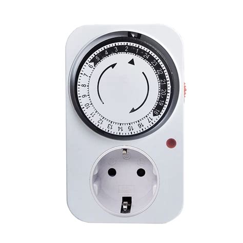 Timer Socket EU/US/UK Plug 24 Hour Electrical Multi Mechanical Wall Outlet Switch Digital ...