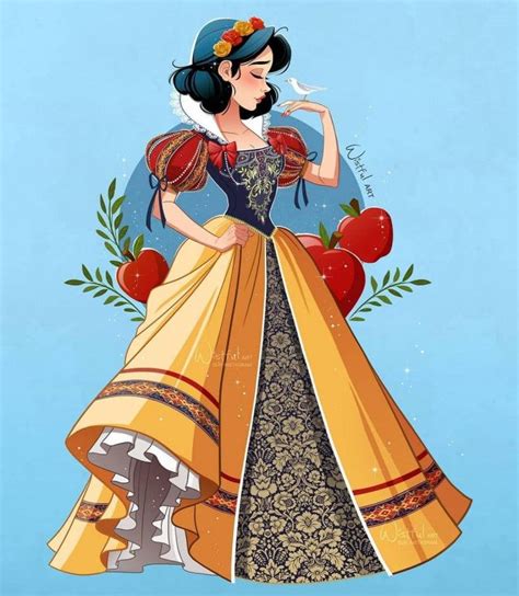 Stunning Disney Princesses Fan Art By A Parisian Artist | Disney princess art, Disney princess ...