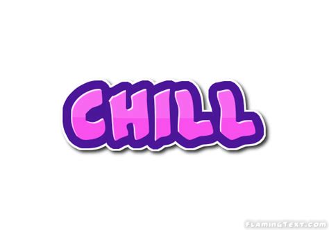 Chill Logo | Free Name Design Tool from Flaming Text