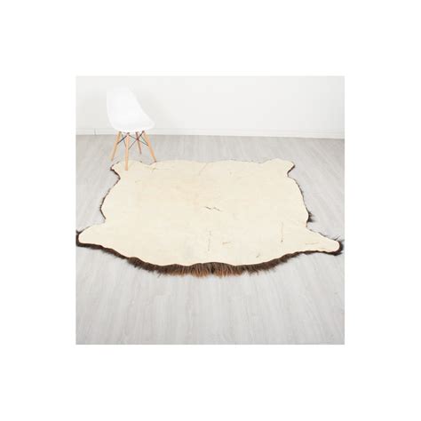 Buffalo Robe / Bison Hide Rug 097 (40 square feet): www.bearskin-rugs.com