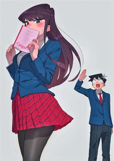 Komi-san wa, comyushou desu., anime, tadano hitomi, chicas anime, chicos anime, Fondo de ...