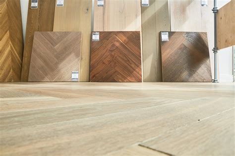 Oak Herringbone Flooring Natural, Light Or Dark - Wood and Beyond Blog