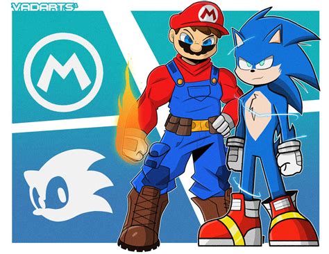 Sonic Mario by Vadarts on DeviantArt