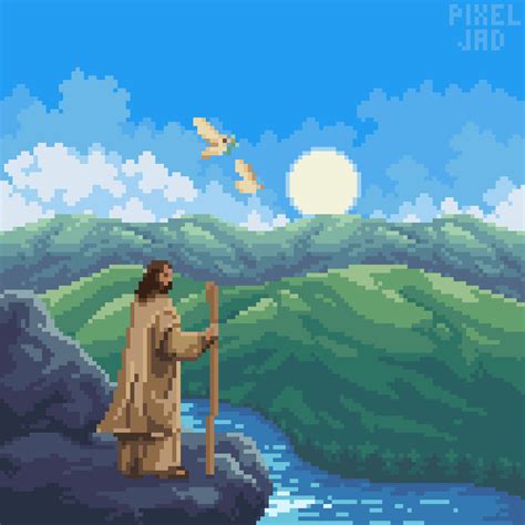 Jesus Christ by PIXELJAD on DeviantArt