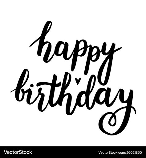 Happy Birthday Handwriting Fonts