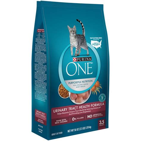 Purina ONE Urinary Tract Health Dry Cat Food; Urinary Tract Health Formula - 3.5 lb. Bag Reviews ...