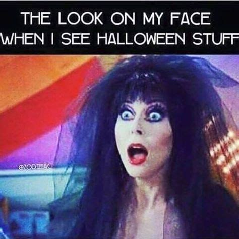 ELVIRA | Halloween memes, Halloween funny, Creepy movies