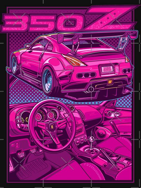 "350z" T-shirt for Sale by w1gger | Redbubble | nissan t-shirts - 350z t-shirts - z33 t-shirts