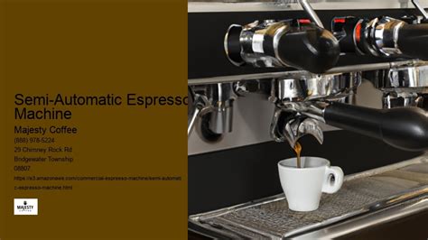 Semi-Automatic Espresso Machine