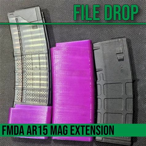 File Drop: FreeMan’s AR15 Magazine Extensions » CTRL+Pew