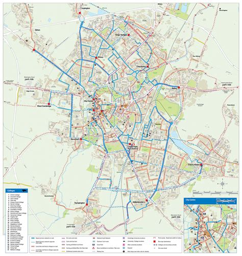 Cambridge University Campus Departments Colleges Birds Eye 3D Aerial Within Cambridge Tourist ...