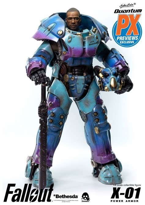 ThreeZero Fallout 4 X-01 Power Armor Previews Exclusive Variant - The Toyark - News