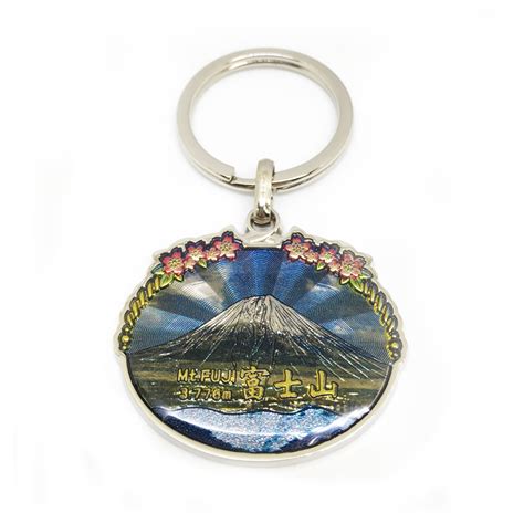 Japan Mount Fuji Metal Keyring Tourist Souvenir - Fei Hong Five Metals Wares Co, Ltd