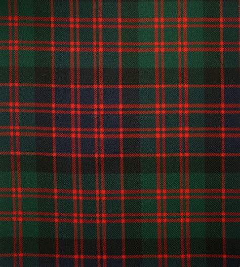 MacDonald Clan Modern Medium Weight Clan Family Tartan Scottish Lochcarron