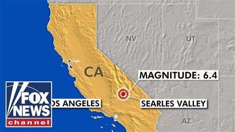 Magnitude 6.4 earthquake hits Southern California - YouTube