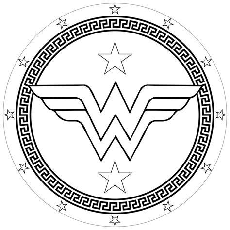 Wonder Woman Logo Drawing at PaintingValley.com | Explore collection of Wonder Woman Logo Drawing