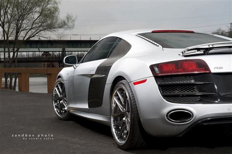 Stylish Makeover of White Audi R8 — CARiD.com Gallery