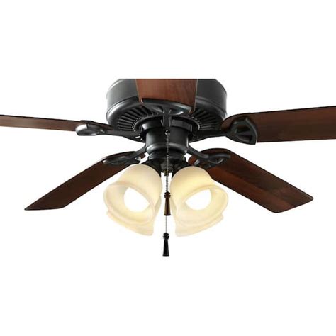 Hampton Bay Ceiling Fan 4 Light Kit / Hampton Bay Williamson Led Ceiling Fan Light Kit Swasstech ...