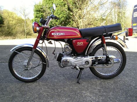 Restored Suzuki AP50 -1976 Photographs at Classic Bikes Restored |Bikes Restored