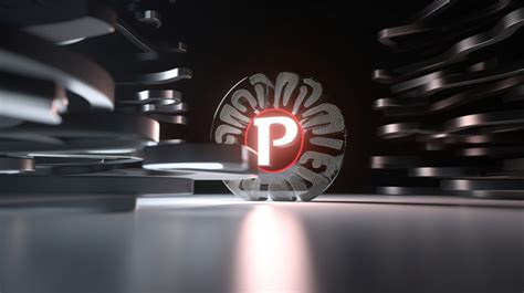 Abstract Symbols Metal Symbol Resembles The P Logo In An Layout Backgrounds | JPG Free Download ...