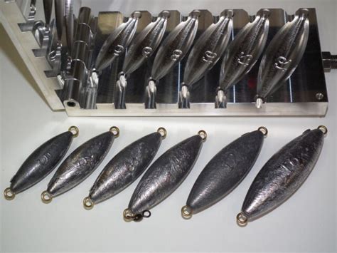 Saltwater Trolling Sinker mold 5,6,8,10,12,16oz CNC Aluminum Trol | eBay