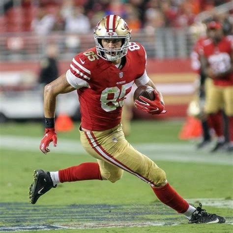 Forty-Niners' tight end, Pro-Bowl player George Kittle | 49ers football ...