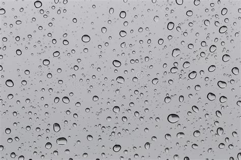 Drop of Water for the Background on Glass Car Window To Abstract Stock Photo - Image of clear ...