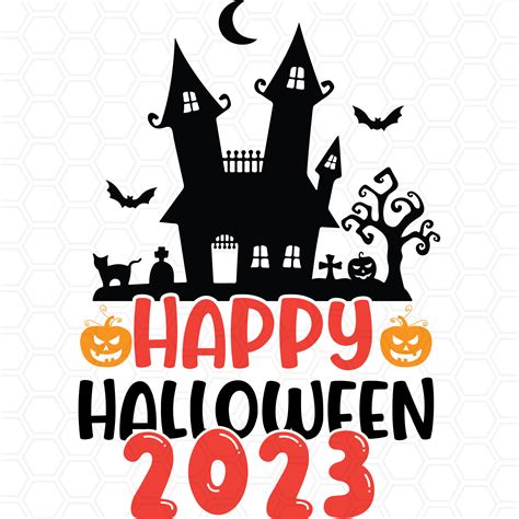 Happy Halloween 2023 Svg, PNG, Cutting File Digital Download, Halloween ...