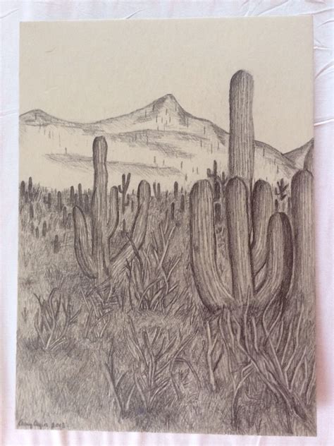 Arizona landscape pencil drawing Drawings Of Love Couples, Landscape Pencil Drawings, Pencil ...