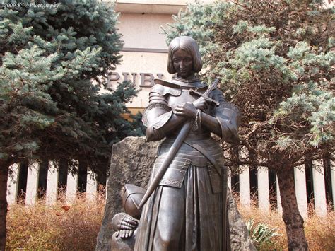 Joan of Arc Statue | Joan of Arc Statue in front of the Wich… | Flickr