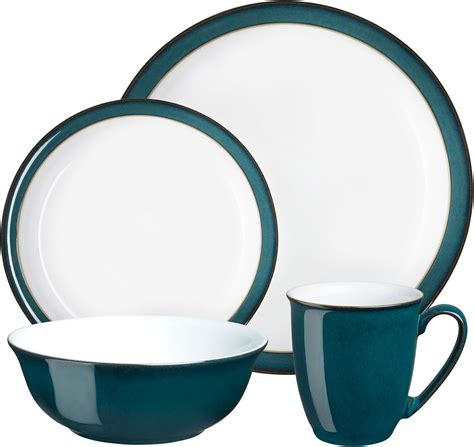 Denby 'Greenwich' 16 Piece Dinnerware Set: Amazon.co.uk: Kitchen & Home