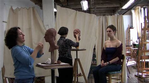 Art Schools New York. Bridgeview sculpture workshop. www.academicart.com - YouTube