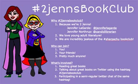 The Adventures of Library Girl: #2jennsbookclub A Virtual Book Club For ...