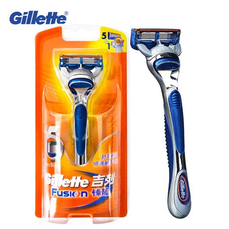 (1 Holder + 1 Blade) Genuine Gillette Fusion Shaving Razor Blades For ...