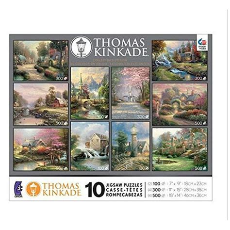 Ceaco 10-in-1 Multipack Thomas Kinkade Puzzles - Walmart.com - Walmart.com