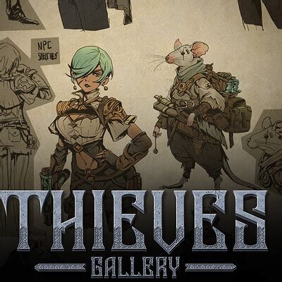 ArtStation - Characters of Thieves Gallery