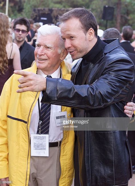 C. Carwood Lipton and Donnie Wahlberg at the premiere of HBO's 'Band of ...