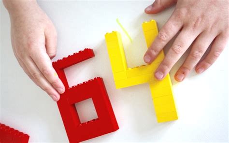 Build LEGO Numbers Math Activity for Kids