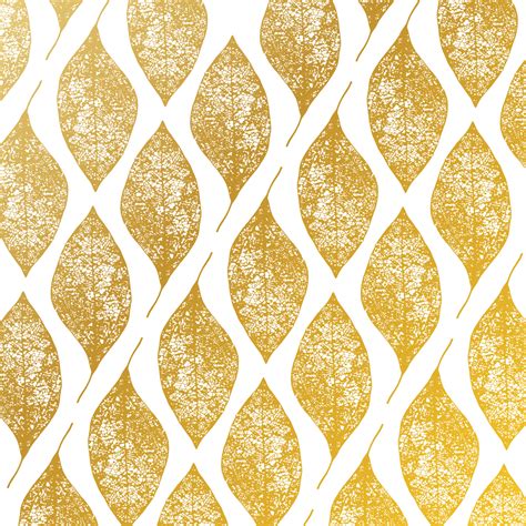 gold leaf print vector pattern on white background 7535022 Vector Art at Vecteezy