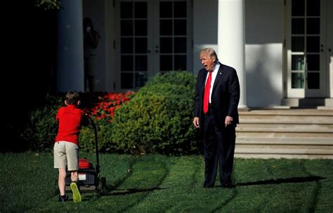 Trump Yelling at Lawn-mowing Boy | Know Your Meme