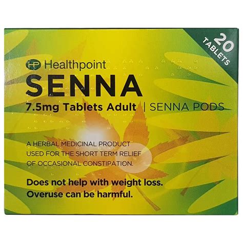 Healthpoint 20pk Senna Tablets | Digestive Health - B&M Stores