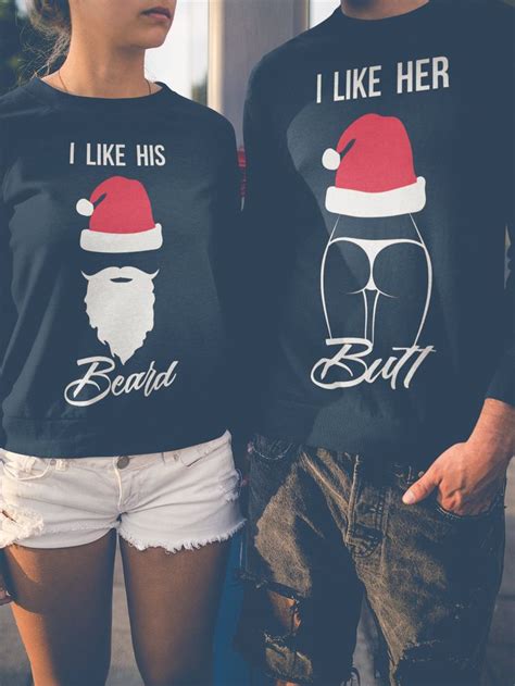 Christmas Couple Sweaters, Couples Winter Sweatshirts, Merry Christmas Pullover, Matching Couple ...