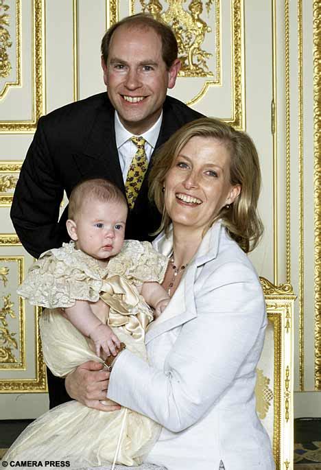 Sophie and Edward's son James is baptized – Moms & Babies – Celebrity Babies and Kids - Moms ...