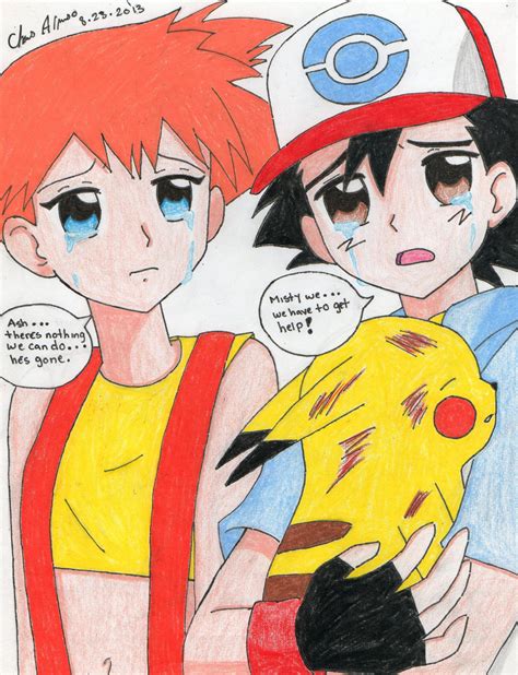 Ash's Sorrow: The Death of Pikachu by Kisarasmoon on DeviantArt