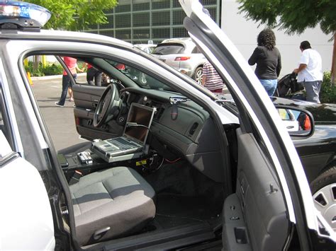 LAPD Cruiser at LAPD West Valley Station | A side view of th… | Flickr