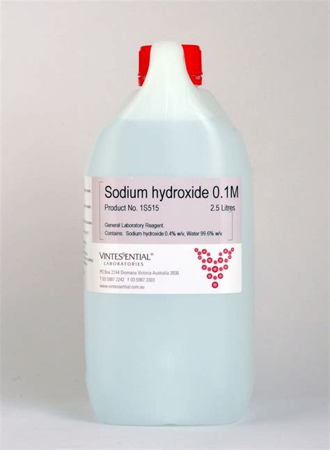 Sodium hydroxide | Vintessential Wine Laboratories