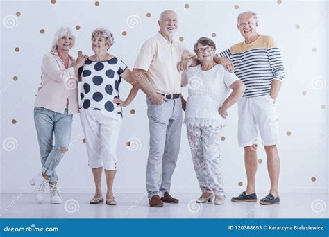 Group of Enthusiastic Senior People Stock Image - Image of smile, festive: 120308693