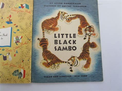 Sold Price: Little Black Sambo Golden Book - 1948 - Good Condition ...