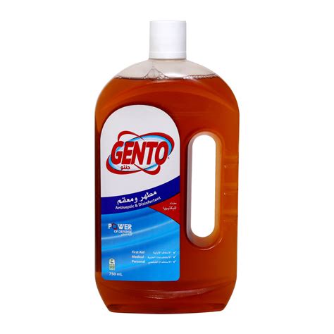 سعر Gento Antiseptic & Disinfectant 750ml فى السعودية | لولو ماركت ...